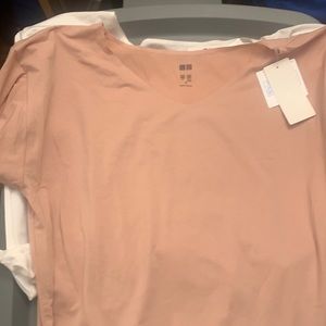 Cream colored T-shirt- dries fast